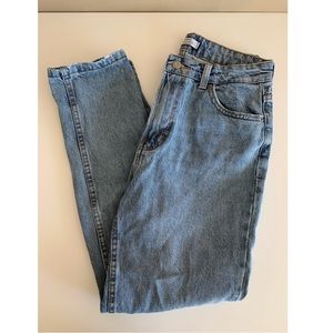 Bershka High Rise Mom Jeans